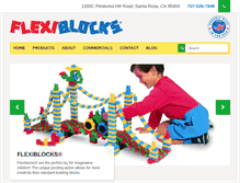 Tablet Screenshot of flexiblocks.com